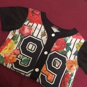 number99 rose baseball jersey throw over ⚾️